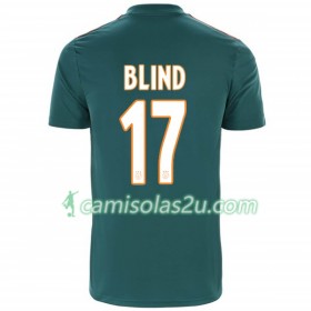 Camisolas de Futebol AFC Ajax Daley Blind 17 Equipamento Alternativa 2019/20 Manga Curta